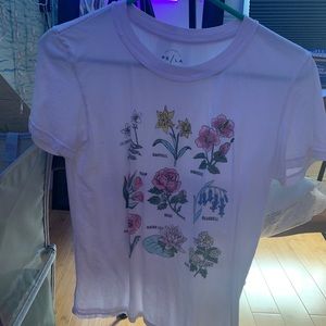 Flower short sleeve